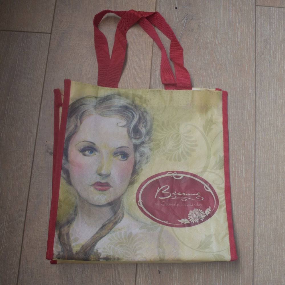 Bésame Cosmetics Reusable Bag